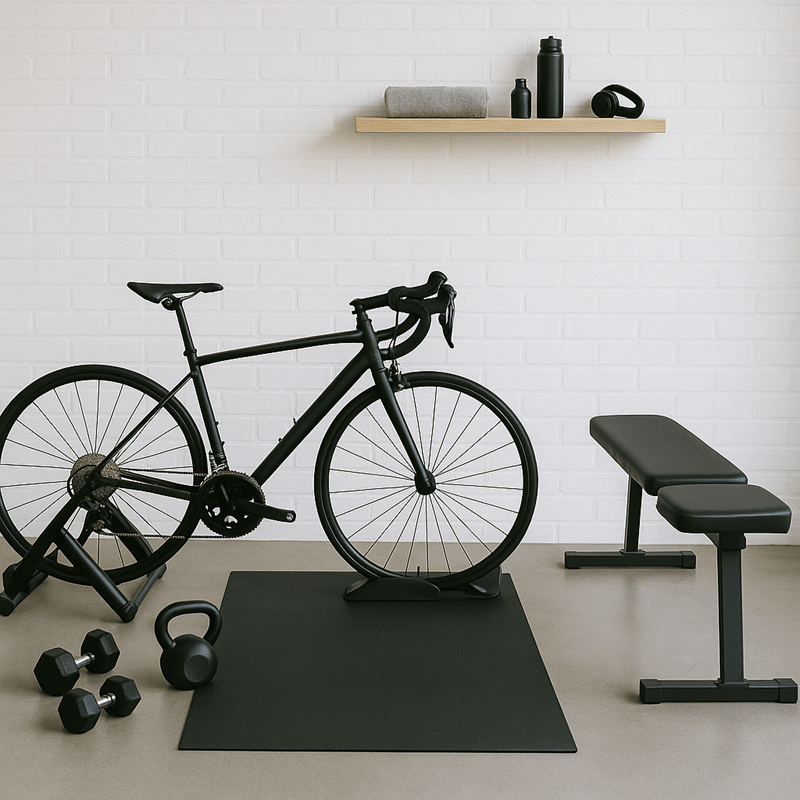 Leg Strength Training creating a space