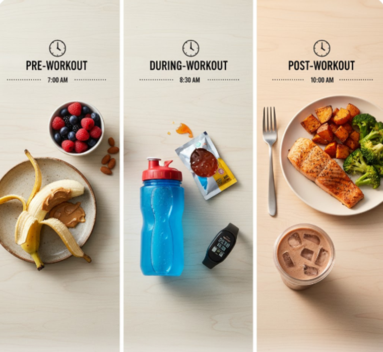 Diet for Strength Training before during after